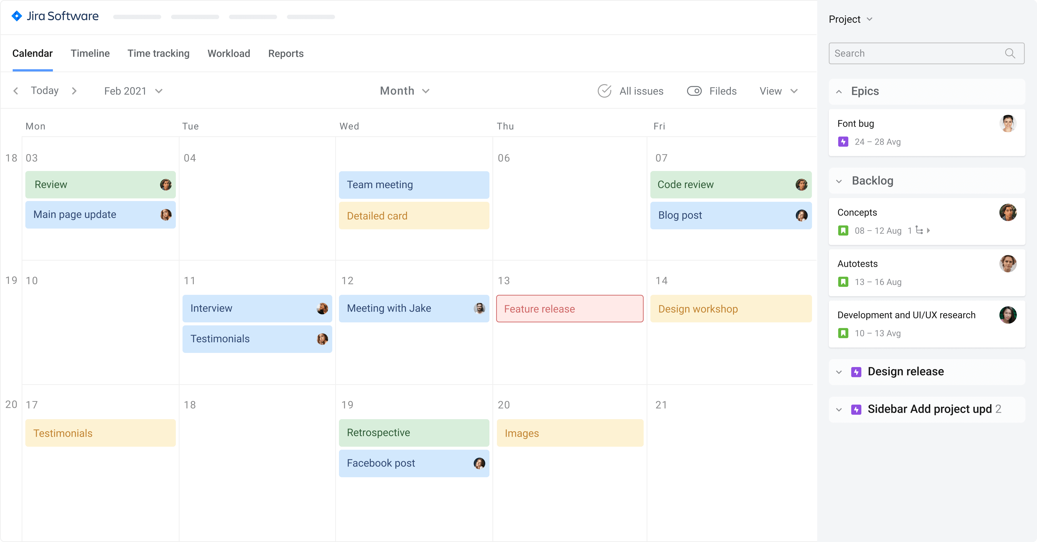 Jira team calendar plugin for perfect work scheduling