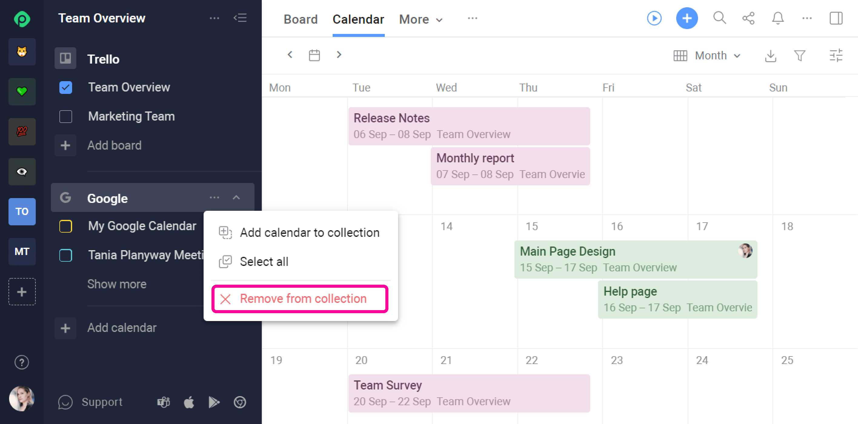 Planyway Google Calendar Integration Disconnect Google Calendar