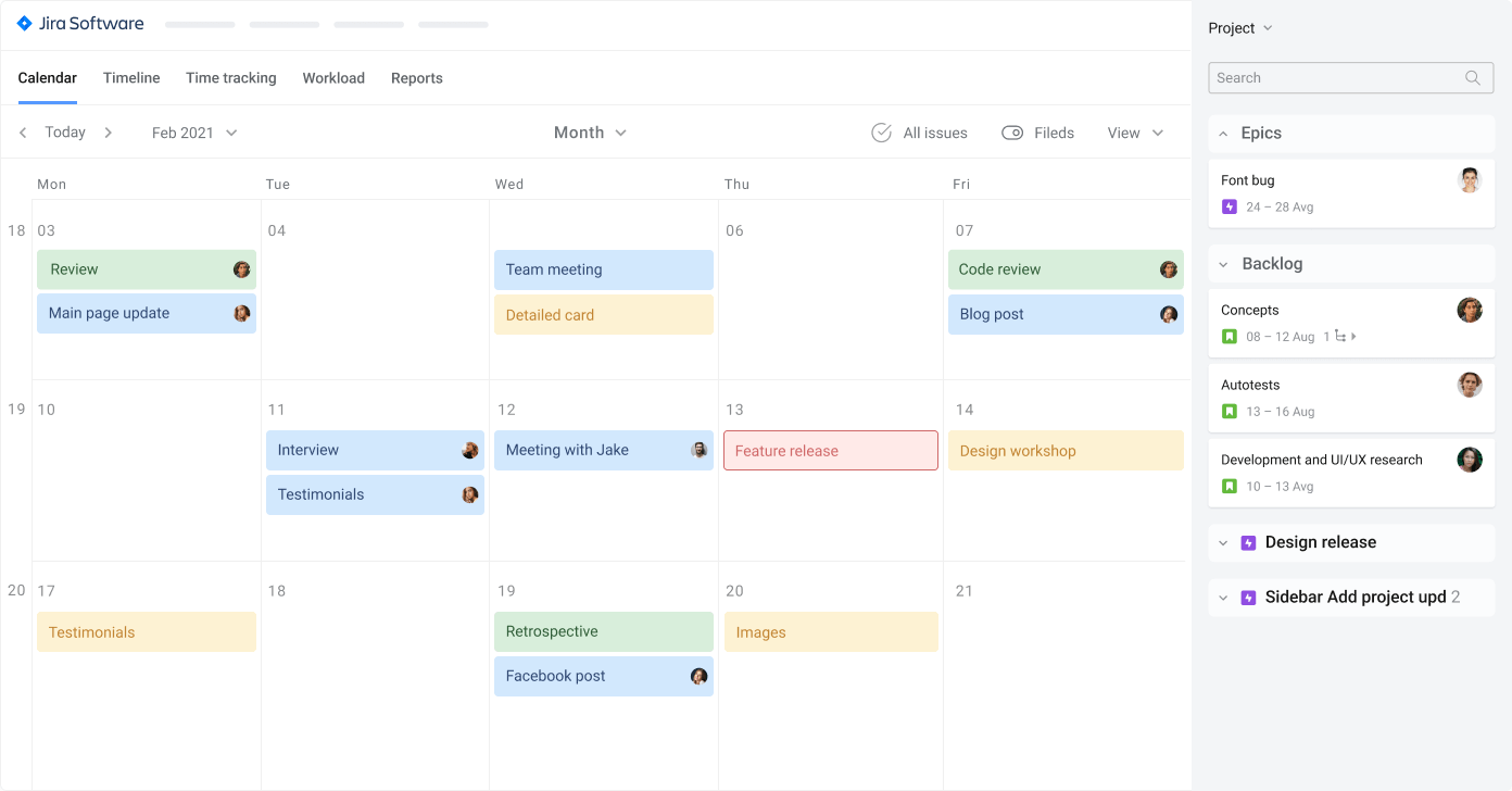 Team Calendar