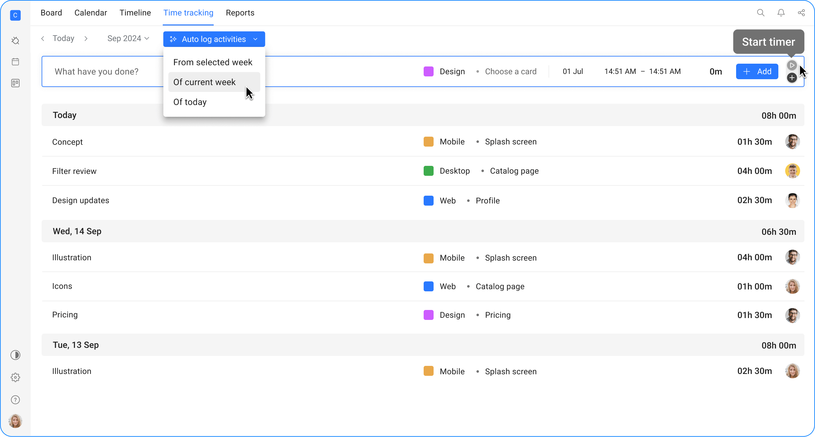 Time Tracking