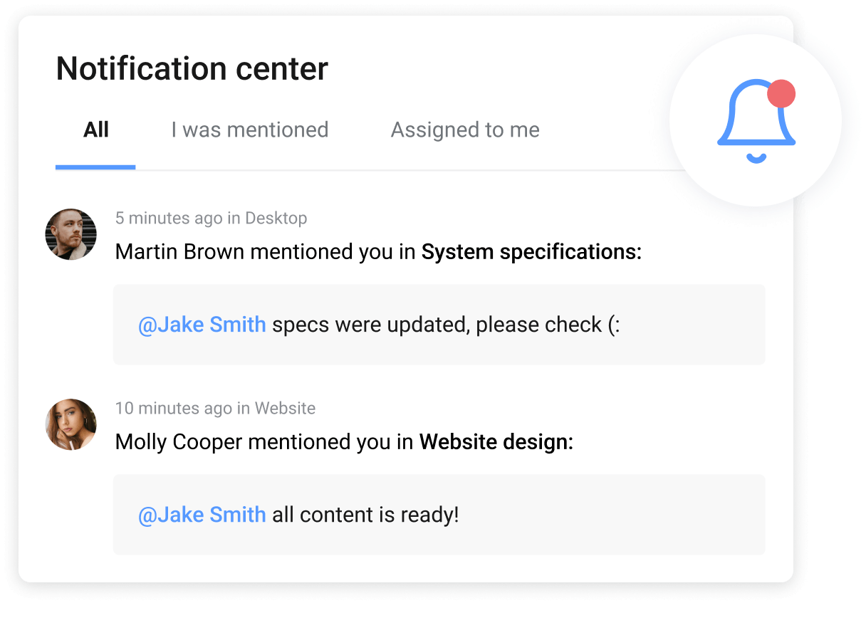 Get updated on changes