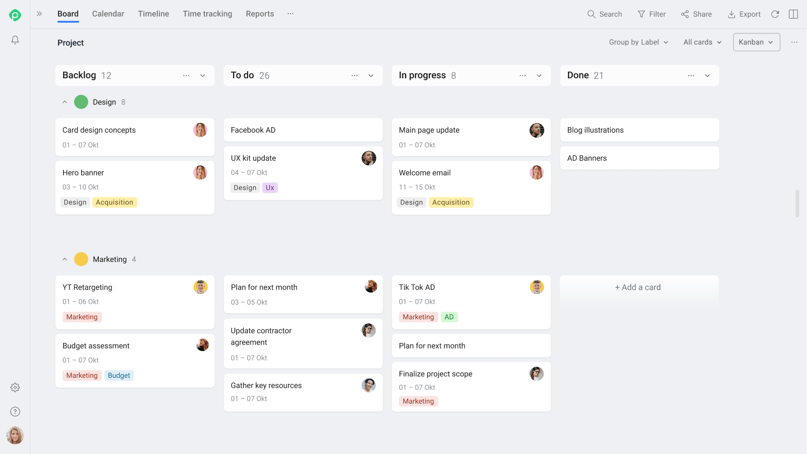 Timeline, Calendar, Time Tracking by Planyway PowerUp Trello