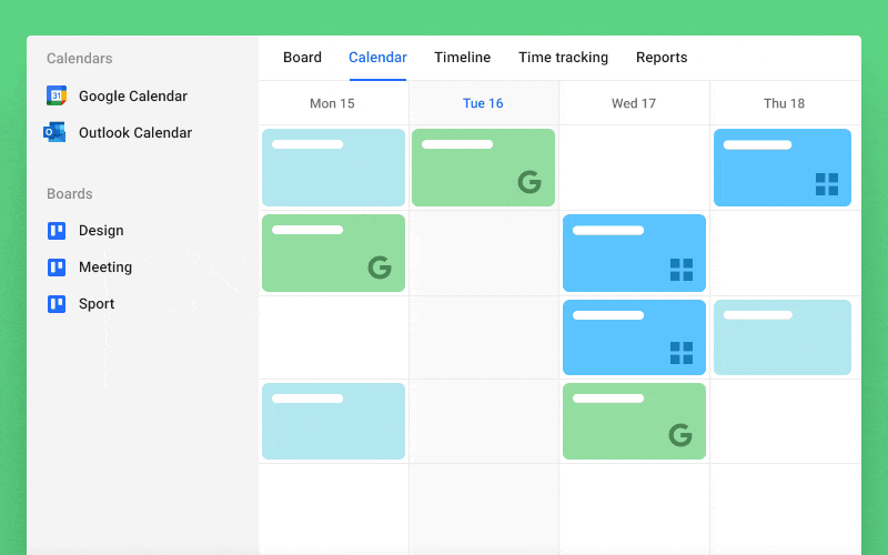 Timeline, Calendar, Time Tracking by Planyway PowerUp Trello