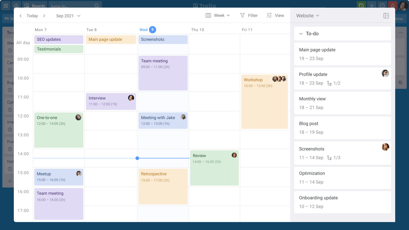 Trello PowerUp Planyway Calendar, Timeline, Time Tracking