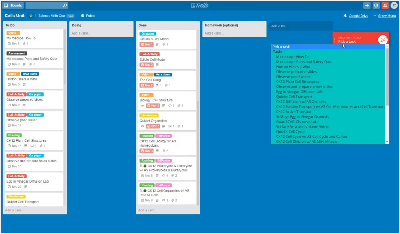 trello power-up focus 