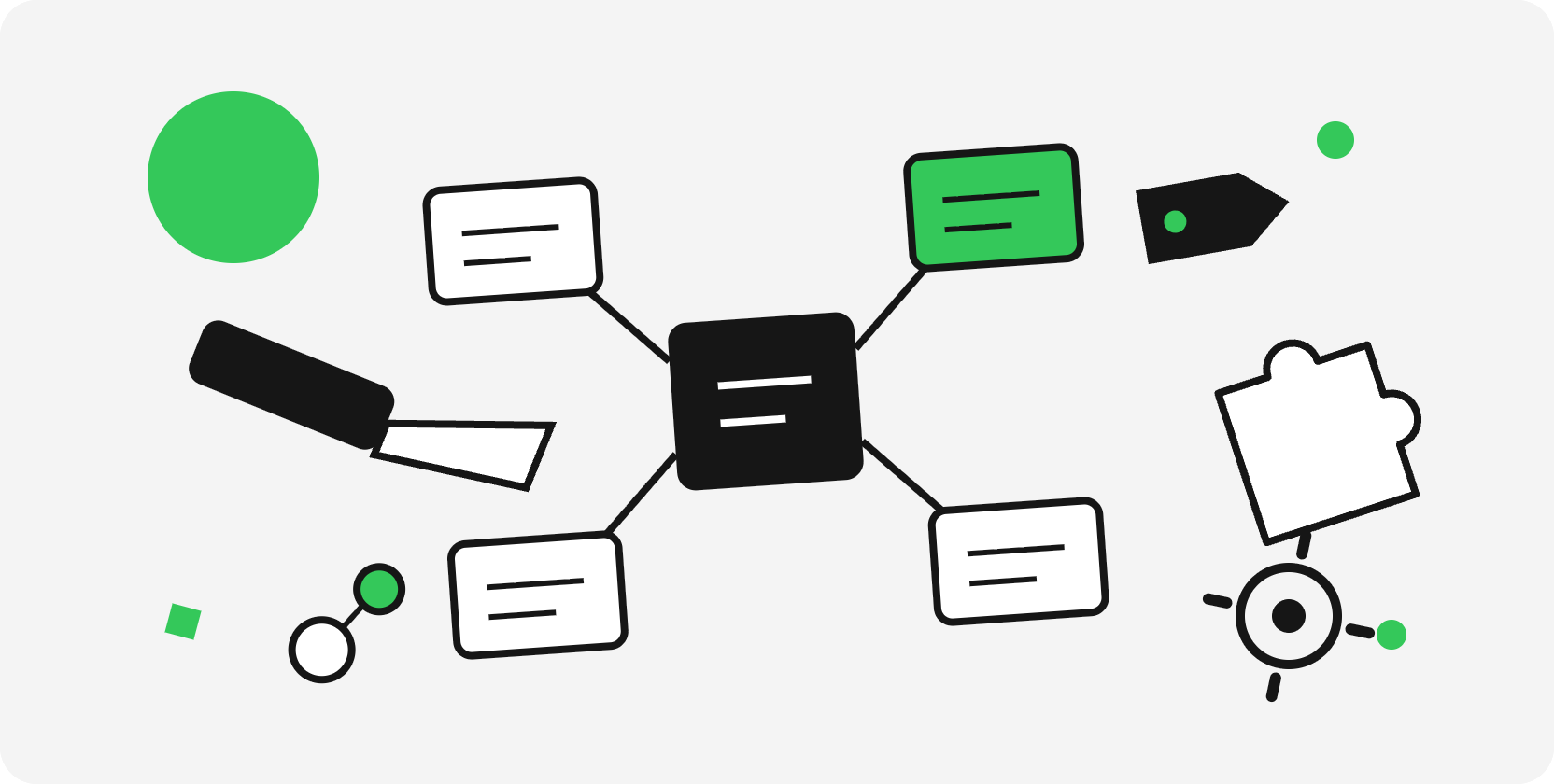 A cover for an article about Jira components.