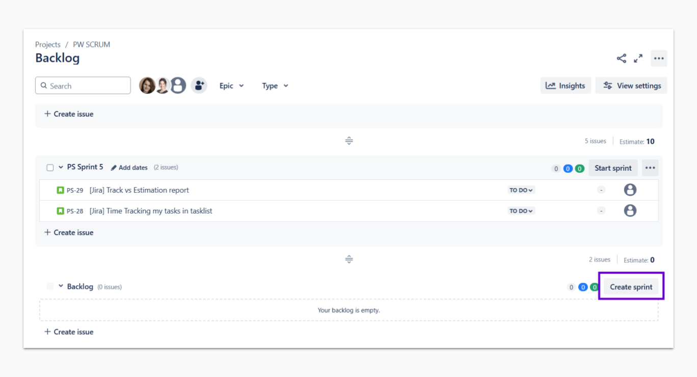 How to Create a New Sprint in Jira