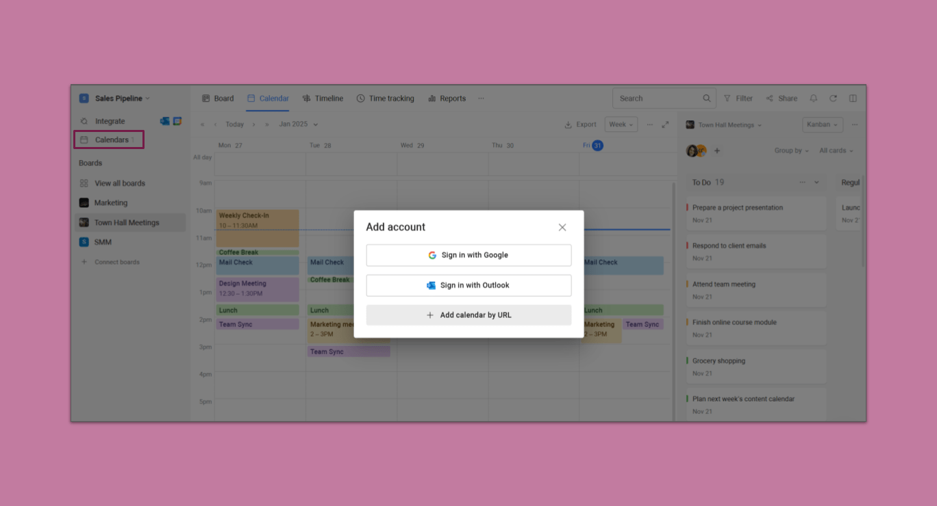 trello-calendar