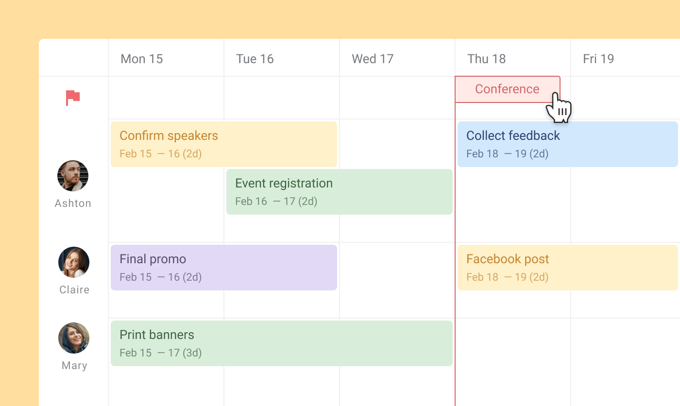 Delegate tasks