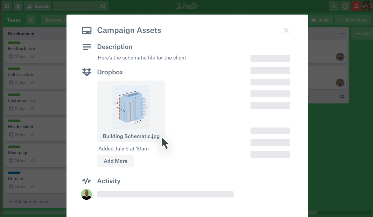 Planyway dropbox power-up