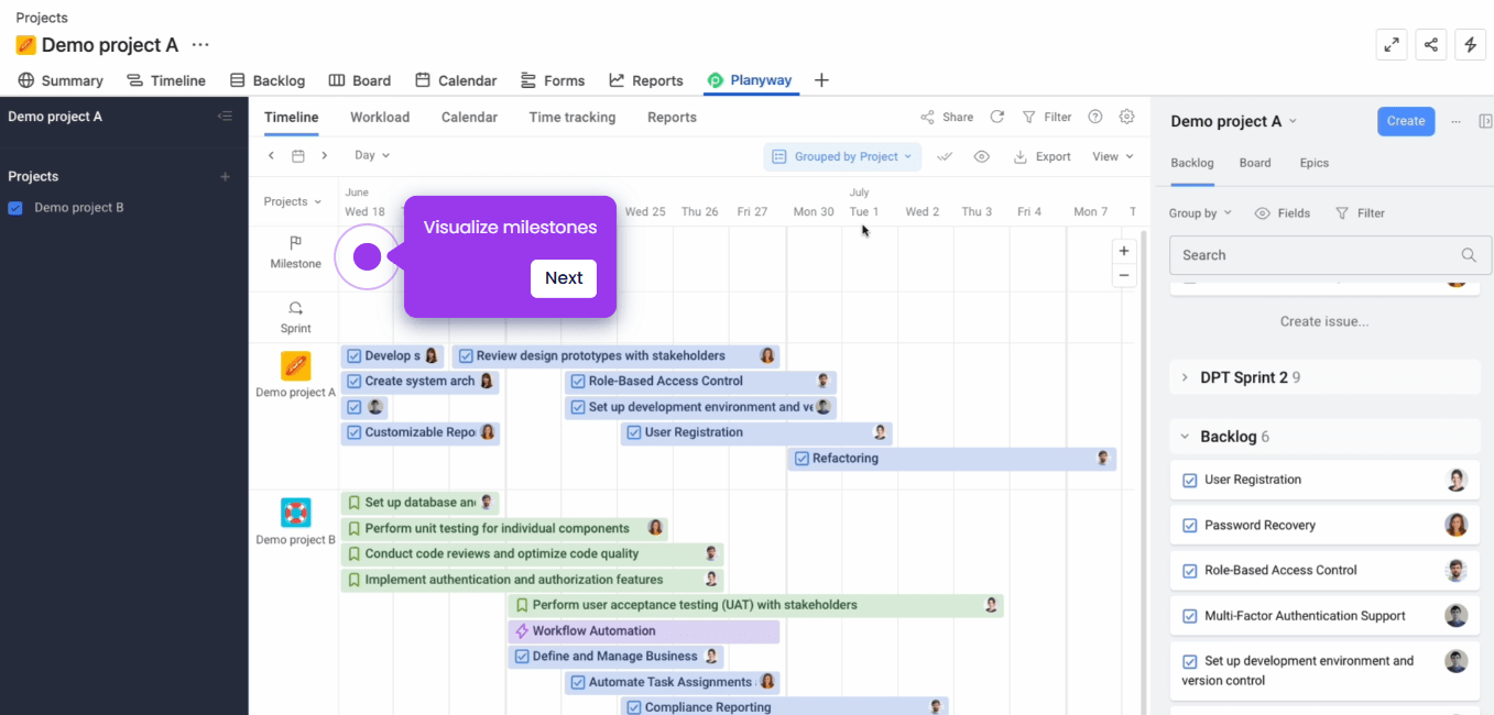 how to create a jira roadmap
