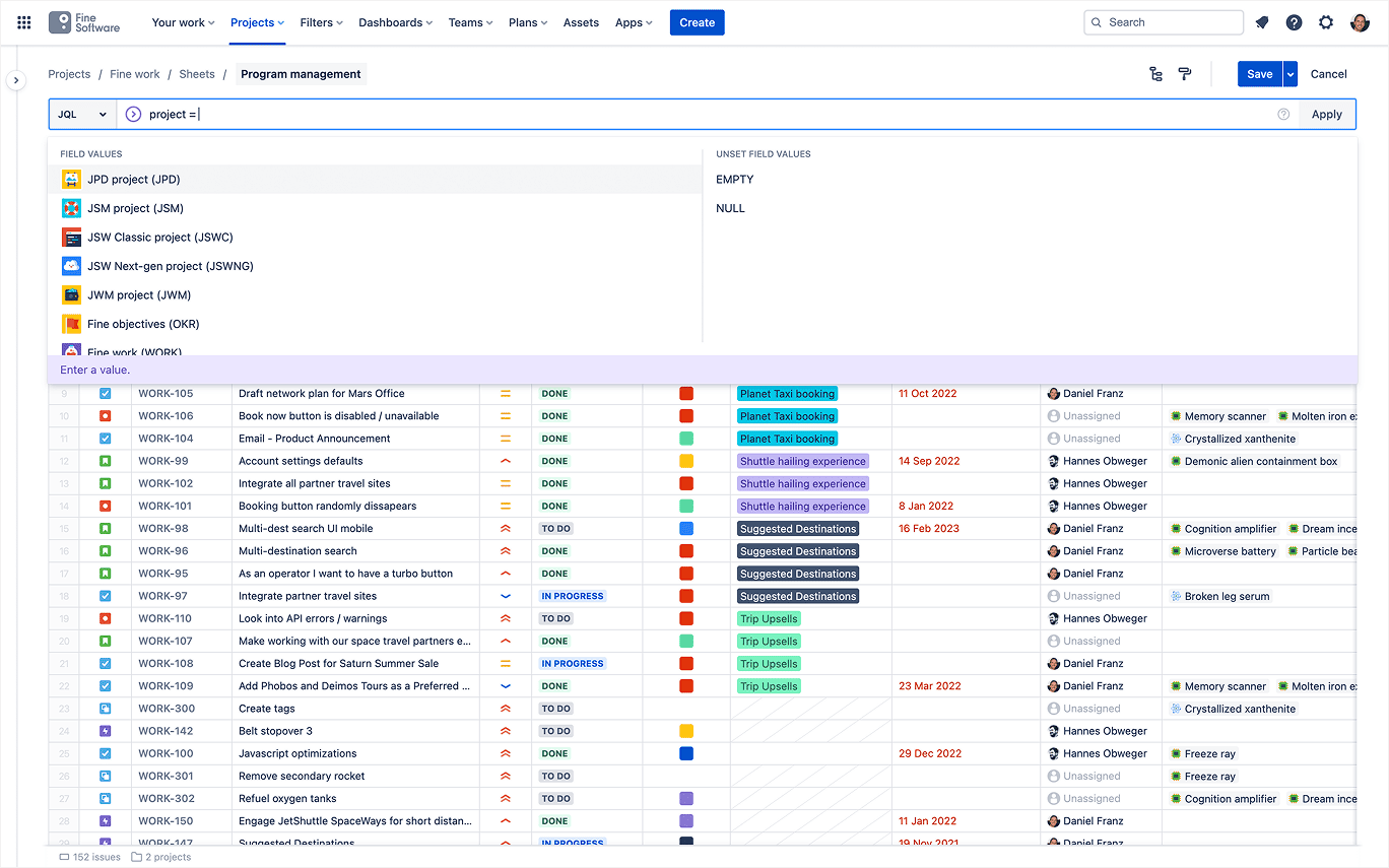JXL for Jira: Spreadsheet calculation directly in Jira