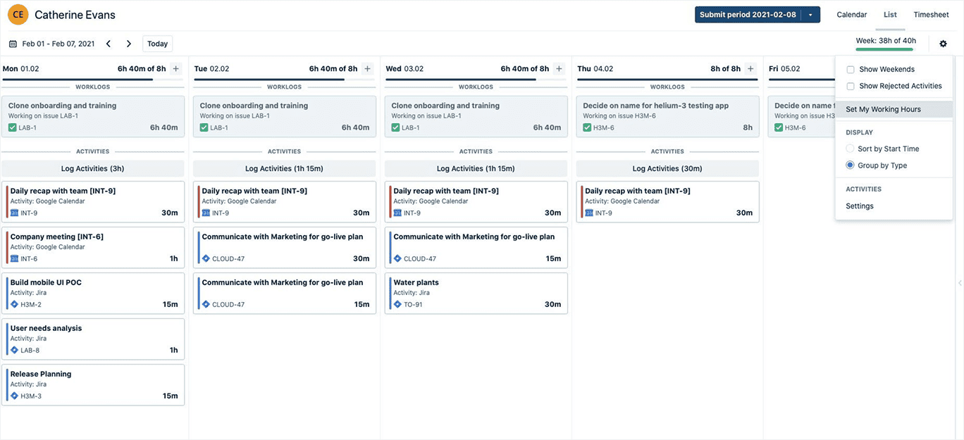 Tempo Timesheets: Enterprise-grade reporting