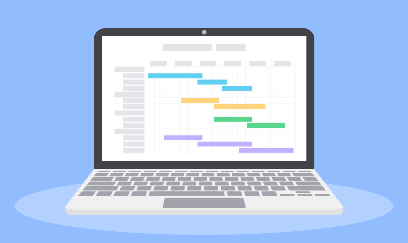 Gantt chart example