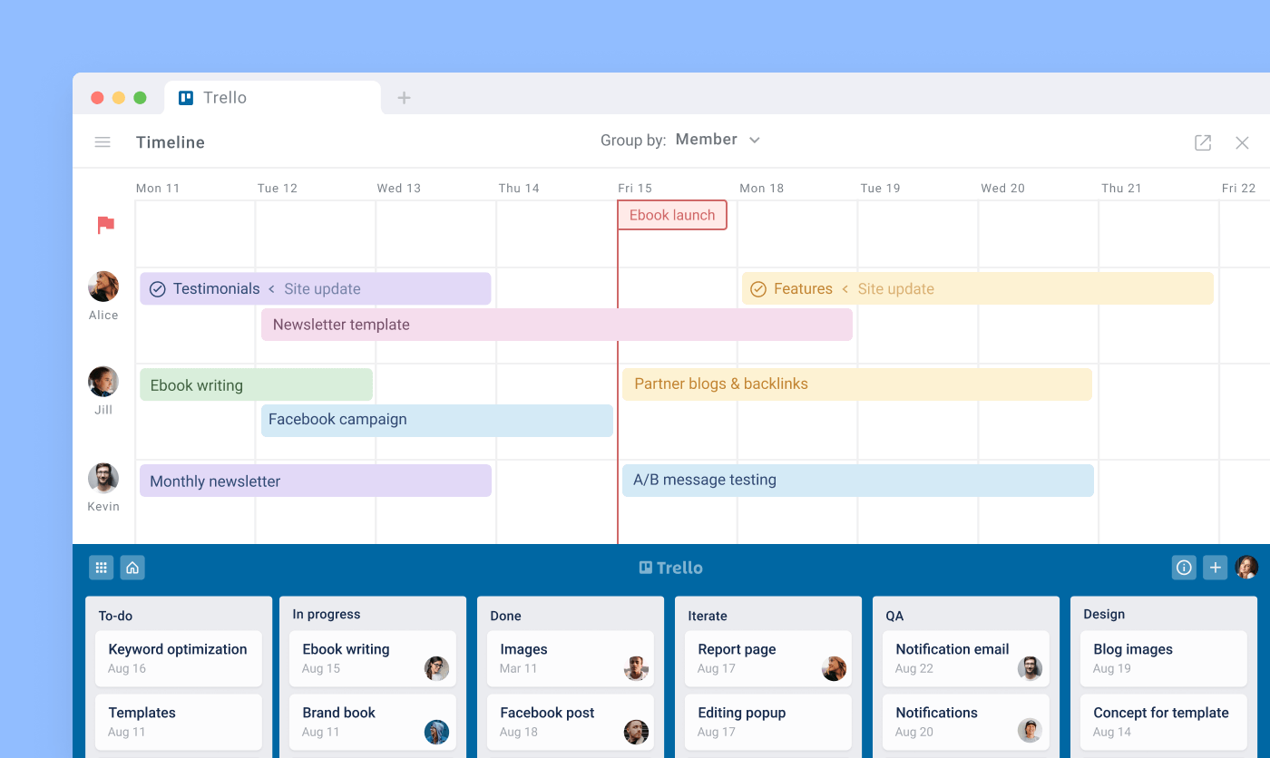 Editorial calendar planning