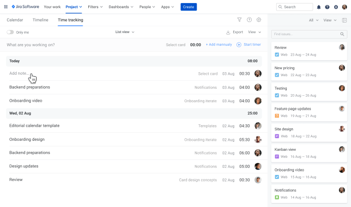 Time Tracking Ultimate Jira Guide Planyway time tracking