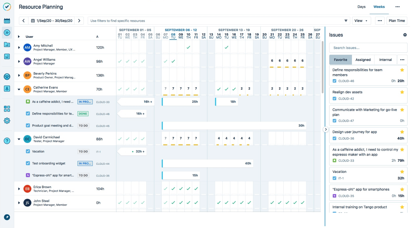 Tempo Planner