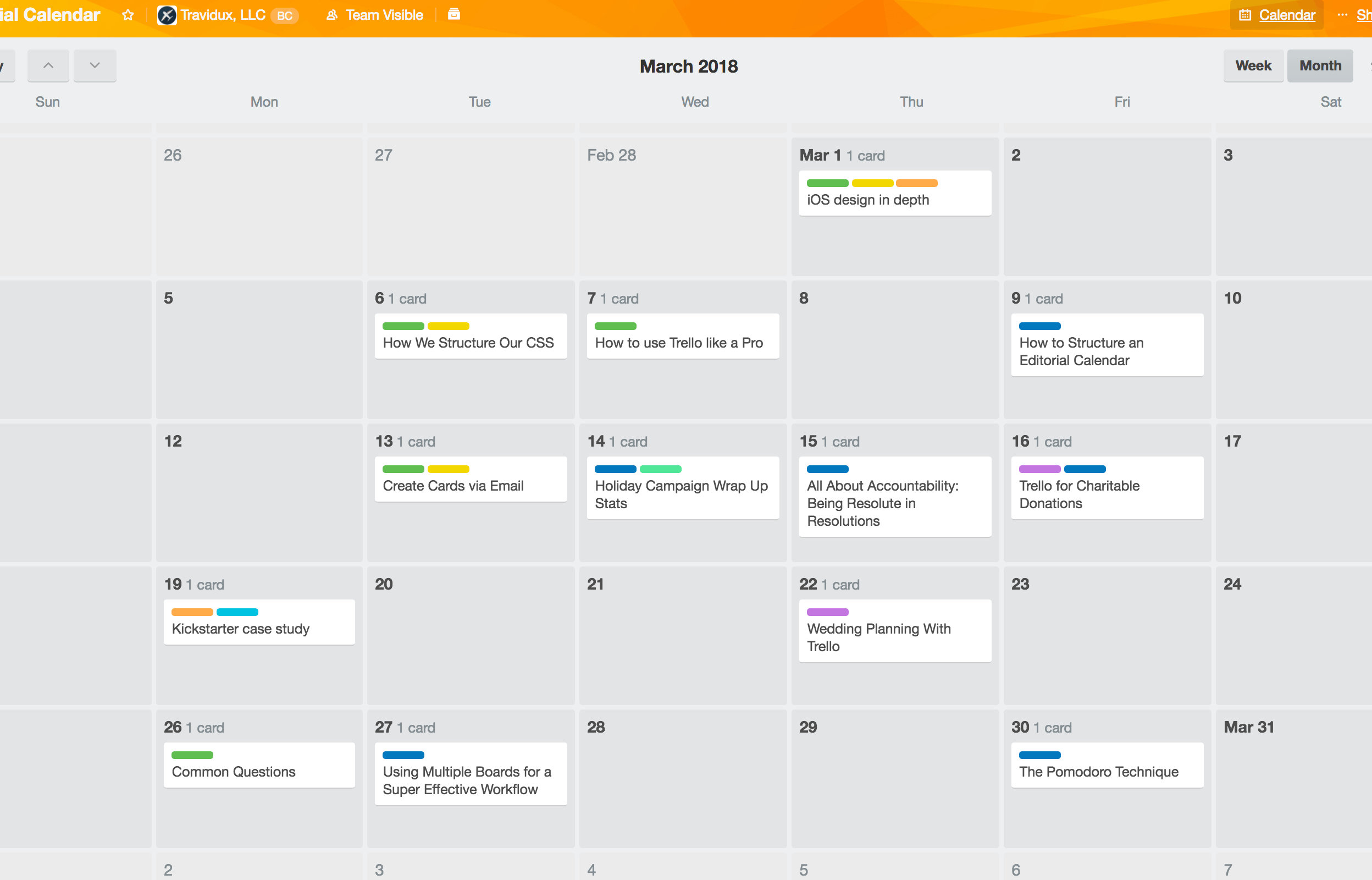 Blog Trello Calendar Calendar Power-Up