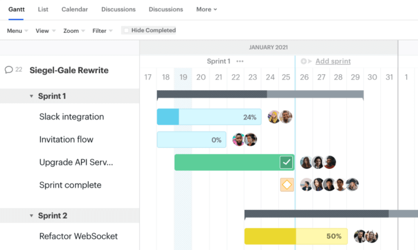 Teamgantt power-up