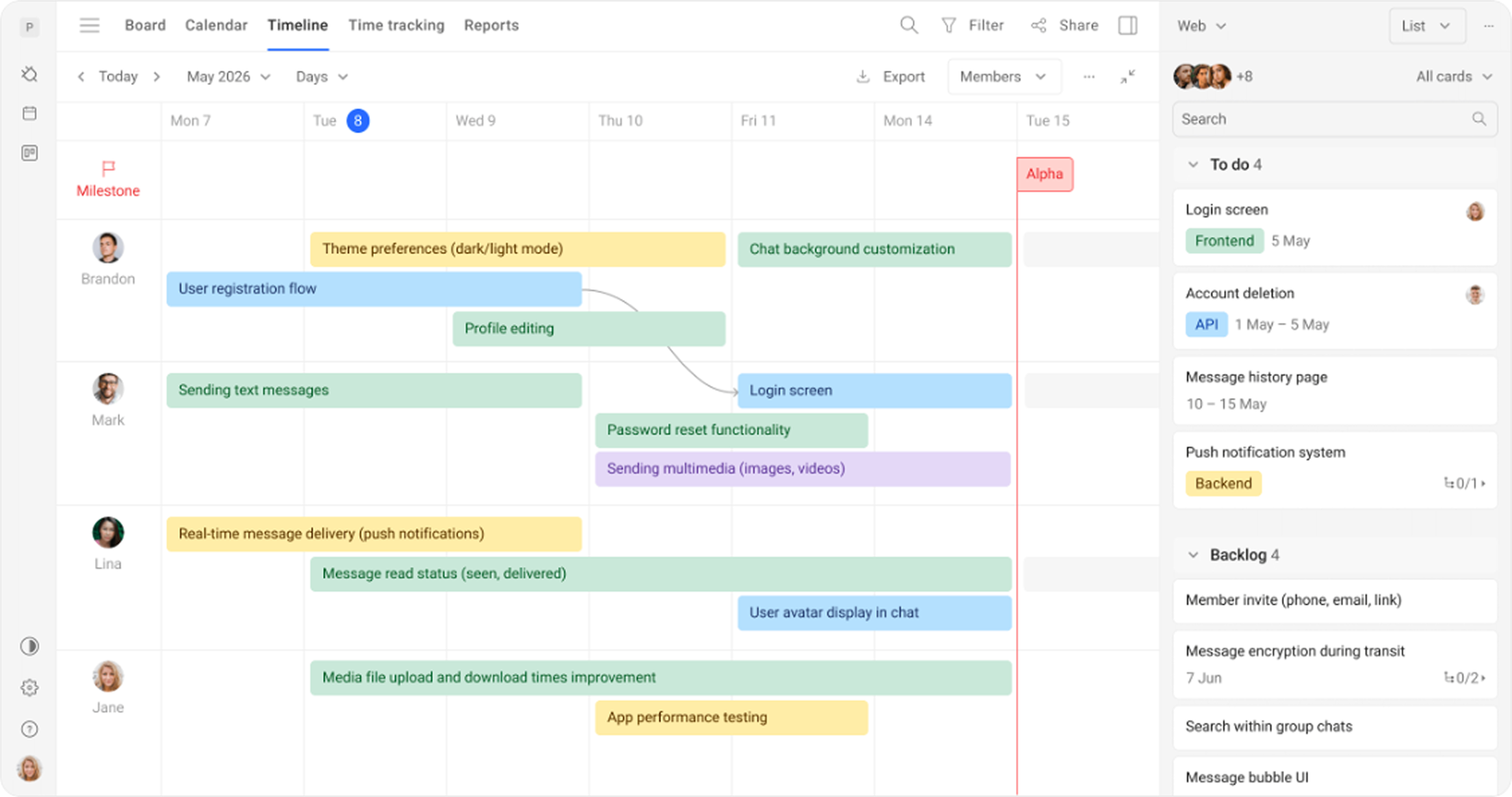  Planyway Timeline view for Jira