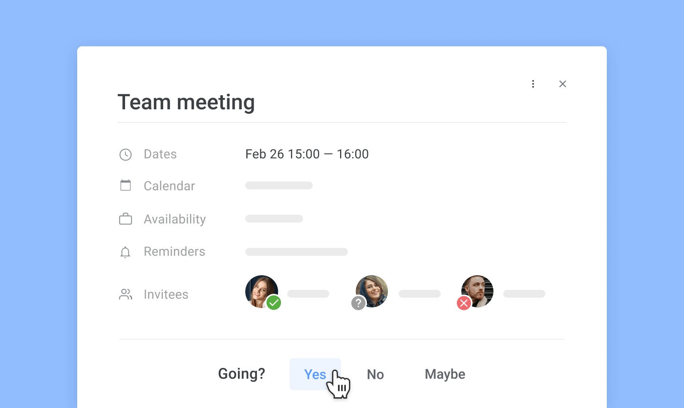Set up regular meetings