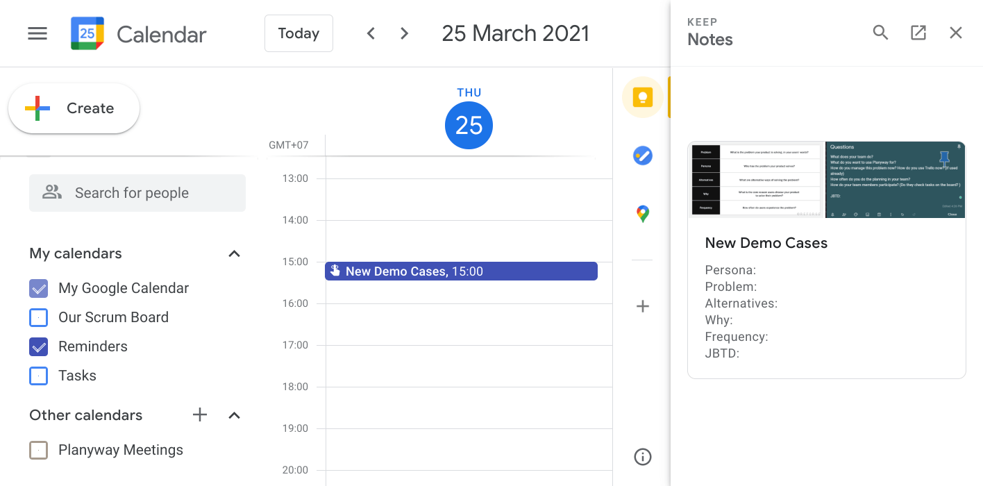 Take notes in Google Keep