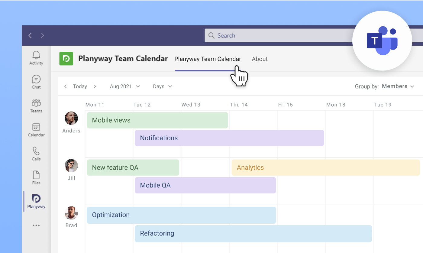 MS Teams integration app